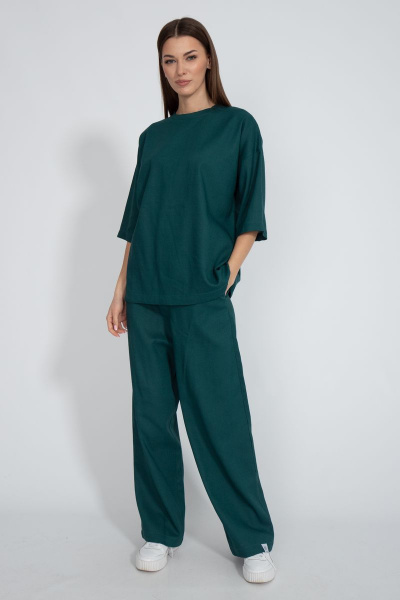 Ленящийся костюм с джемпером и свободными брюками Kivviwear 40754076.12 - фото 2