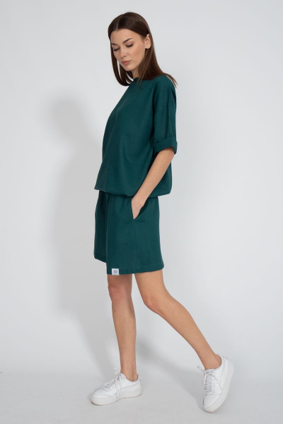 Летний ленящийся костюм с шортами и джемпером Kivviwear 40754074.12 - фото 7