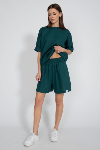 Летний ленящийся костюм с шортами и джемпером Kivviwear 40754074.12 - фото 5