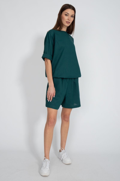 Летний ленящийся костюм с шортами и джемпером Kivviwear 40754074.12 - фото 3