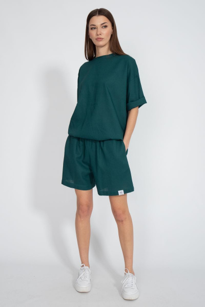 Летний ленящийся костюм с шортами и джемпером Kivviwear 40754074.12 - фото 1