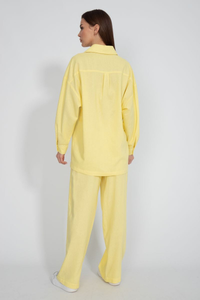 Летний леняной костюм: брюки и рубашка с карманами Kivviwear 40734076.15 - фото 9