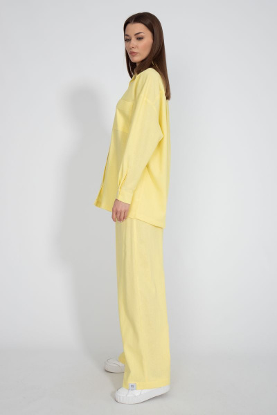 Летний леняной костюм: брюки и рубашка с карманами Kivviwear 40734076.15 - фото 8