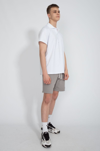 Премиальная футболка поло мужская из хлопка с боковыми разрезами Kivviwear 3010.02 - фото 8