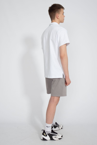 Премиальная футболка поло мужская из хлопка с боковыми разрезами Kivviwear 3010.02 - фото 7