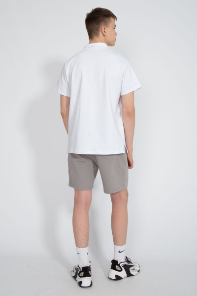 Премиальная футболка поло мужская из хлопка с боковыми разрезами Kivviwear 3010.02 - фото 5