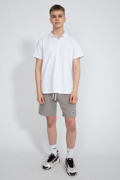 Премиальная футболка поло мужская из хлопка с боковыми разрезами Kivviwear 3010.02 - фото 2