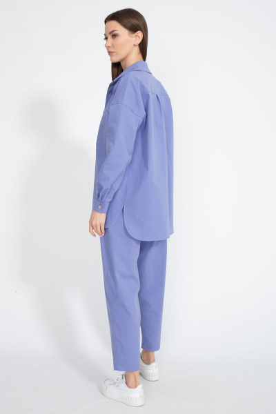 Джинсовый костюм: брюки и рубашка свободного кроя Kivviwear 41004101.11 - фото 10