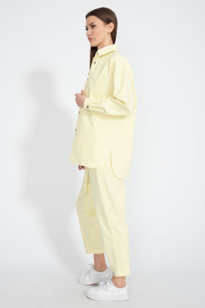 Джинсовый костюм: брюки и рубашка с комфортным кроем Kivviwear 41004101.12 - фото 10