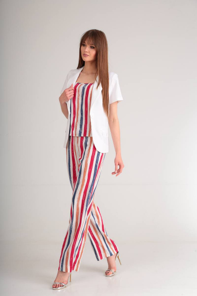 Брюки, жилет, майка Shetti 1030 мультиколор - фото 4