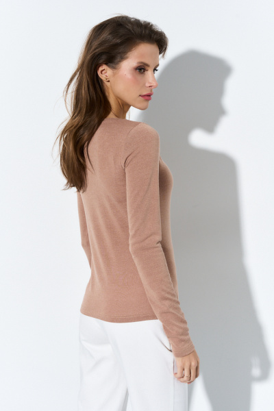 Джемпер Luitui R5046 карамельный - фото 2