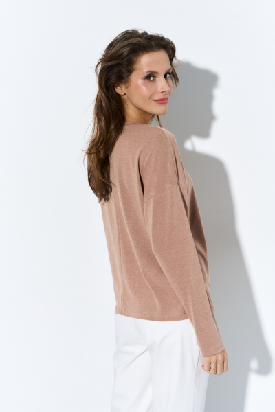 Джемпер Luitui R5047 карамельный - фото 3