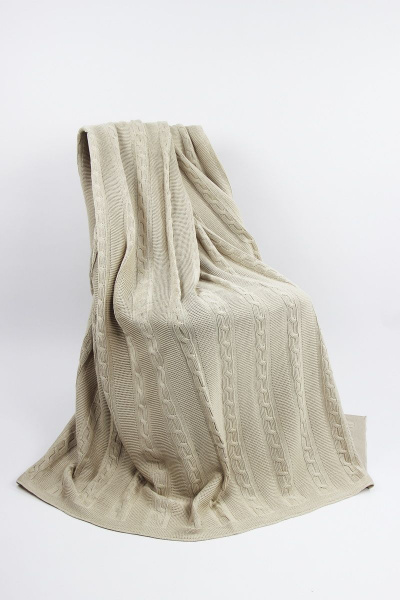 Плед Полесье С4162-22 2С5043-Д43  слоновая_кость - фото 2