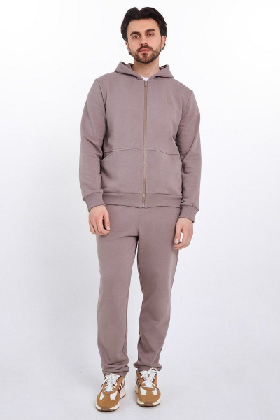 Мужской спортивный костюм из трикотажа с капюшоном GO M3033/04-03.182-188 - фото 2