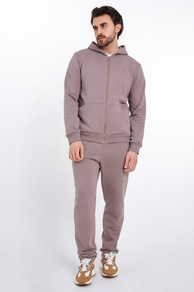 Мужской спортивный костюм из трикотажа с капюшоном GO M3033/04-03.182-188 - фото 3