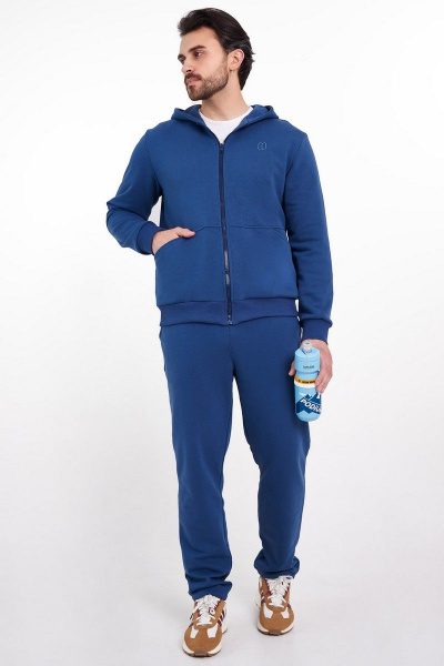 Мужской спортивный костюм из трикотажа с капюшоном GO M3033/20-01.176-182 - фото 2