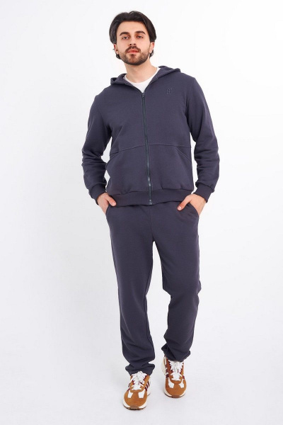 Брюки и худи мужской спортивный костюм из трикотажа GO M3033/30-03.176-182 - фото 1