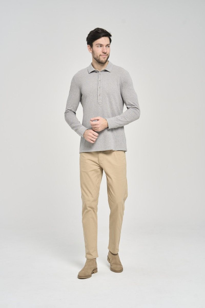 Джемпер Nadex 02-078011/228-23.176-182 серый - фото 6