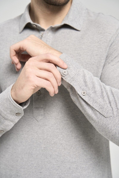 Джемпер Nadex 02-078011/228-23.176-182 серый - фото 3