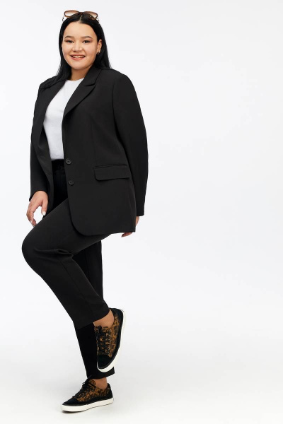 Брюки, жакет Gold Style 2545 черный - фото 5