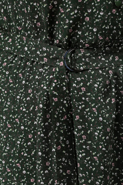 Платье Линия Л Б-1728 т.зеленый - фото 3