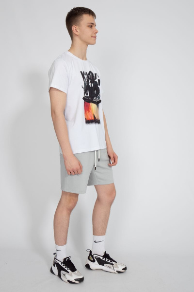 Футболка мужская летняя из хлопка на каждый день Kivviwear 1010.17 - фото 7