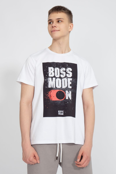 Футболка мужская летняя из хлопка на каждый день Kivviwear 1010.18 - фото 1