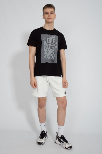 Футболка мужская летняя из хлопка на каждый день Kivviwear 1010.19 - фото 3