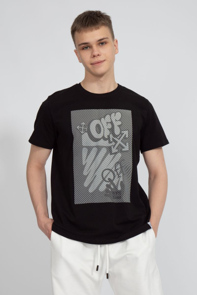 Футболка мужская летняя из хлопка на каждый день Kivviwear 1010.19 - фото 1