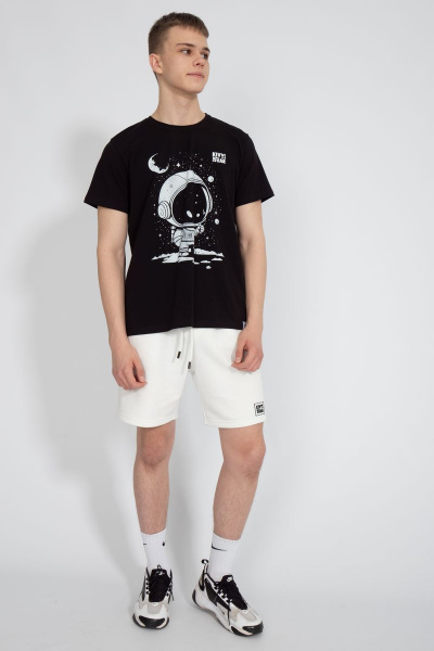 Футболка мужская летняя из хлопка на каждый день Kivviwear 1010.21 - фото 4