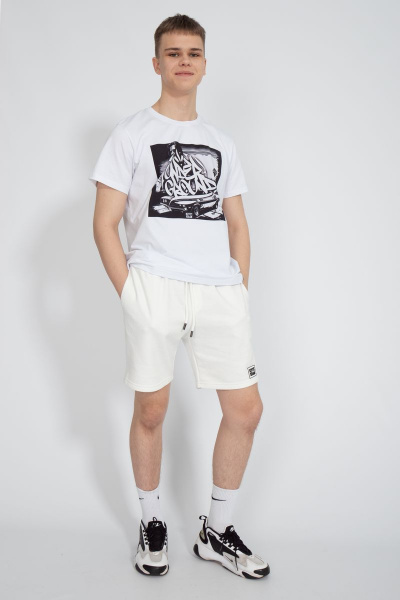 Футболка мужская летняя из хлопка на каждый день Kivviwear 1010.24 - фото 4