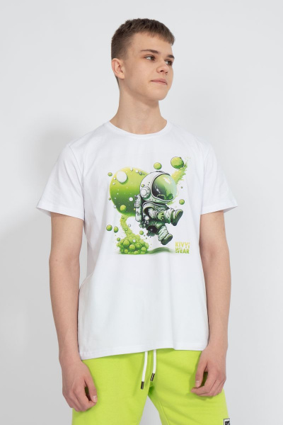 Футболка мужская летняя из хлопка на каждый день Kivviwear 1010.26 - фото 1