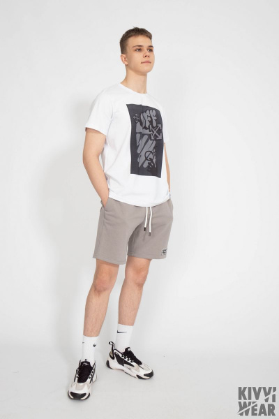 Футболка мужская летняя из хлопка на каждый день Kivviwear 1010.27 - фото 7