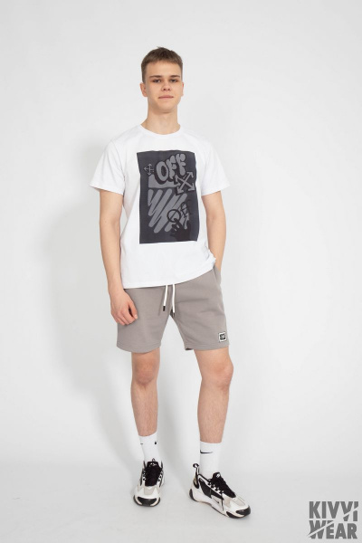 Футболка мужская летняя из хлопка на каждый день Kivviwear 1010.27 - фото 3