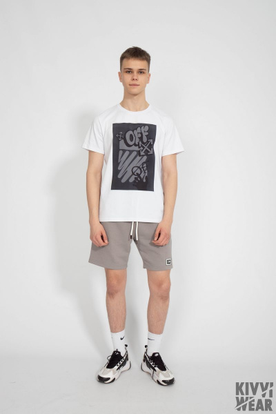 Футболка мужская летняя из хлопка на каждый день Kivviwear 1010.27 - фото 2