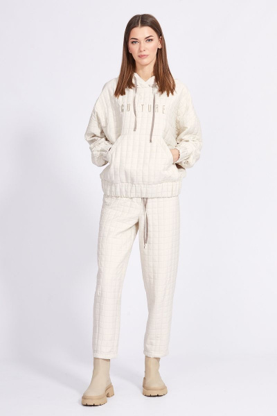 Брюки EOLA 2372 молочный - фото 3