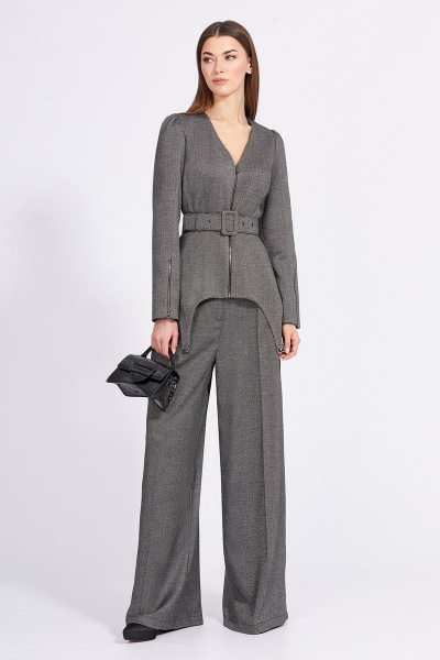 Жакет EOLA 2379 серый - фото 9