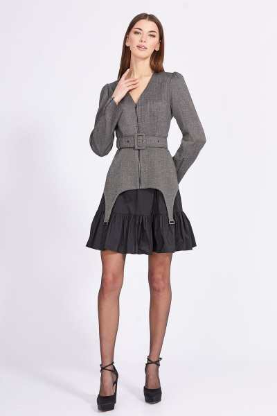 Жакет EOLA 2379 серый - фото 1