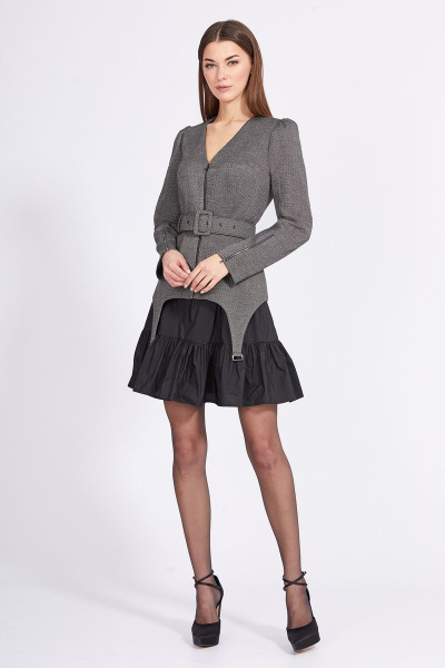 Жакет EOLA 2379 серый - фото 4