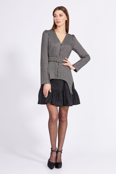 Жакет EOLA 2379 серый - фото 3