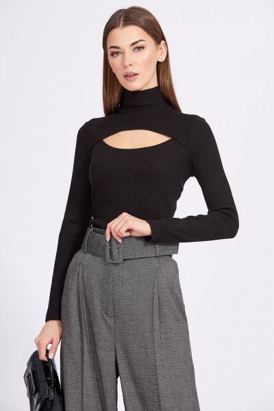 Джемпер EOLA 2385 черный - фото 4