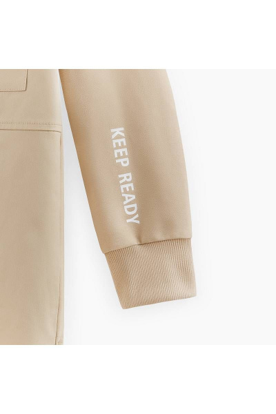 Демисезонный бежевый жакет-рубашка для мальчика Bell Bimbo 231148 св.бежевый - фото 3