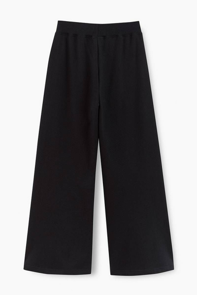 Нарядные брюки палаццо с серебряными лампасами Bell Bimbo 230218 черный - фото 3