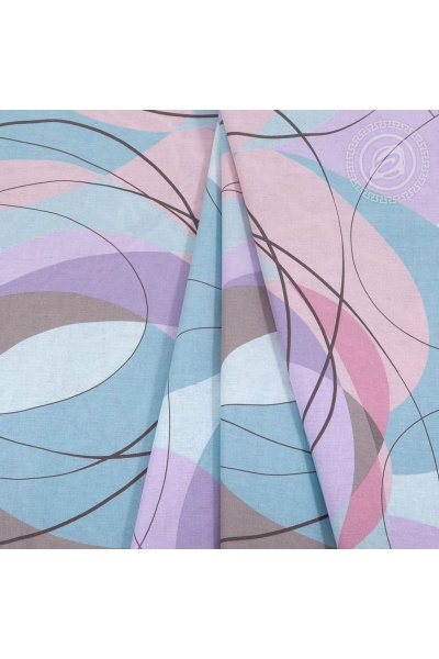 Премиум комплект постельных принадлежностей из бязи евро АРТПОСТЕЛЬ 514 вальс - фото 4