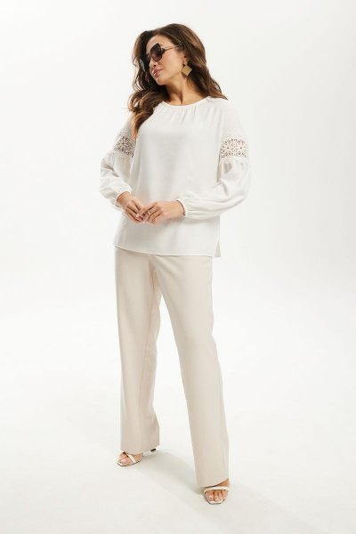 Блуза MALI 623-016 белый - фото 1