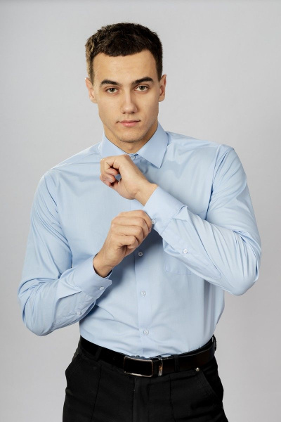 Рубашка Nadex 01-047312/204-23.182-188 голубой - фото 2