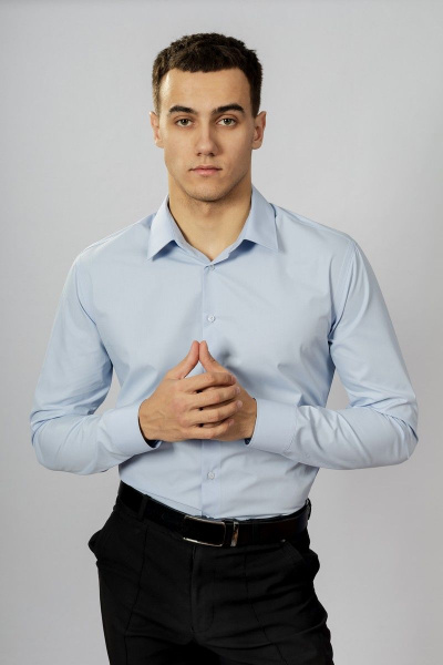 Рубашка Nadex 01-047411/204-23.182-188 голубой_звезды - фото 2