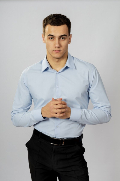 Рубашка Nadex 01-047411/204-23.182-188 голубой_звезды - фото 1