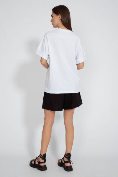 Футболка на каждый день с длинным рукавом и высоким воротником Kivviwear 4034.18 - фото 10