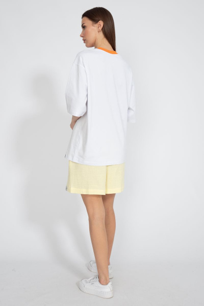 Футболка хлопковая с удлинённым рукавом для летнего лука Kivviwear 4034.26 - фото 10